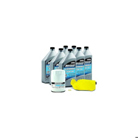 Quicksilver 4-Stroke Outboard Oil Change Kit, 6-Liter 8M0169542